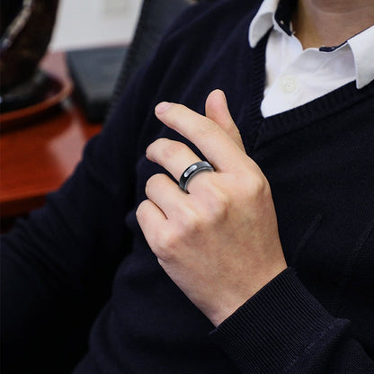 DarkFairy™ R08 Blood Glucose ECG/EKG Blood Pressure Monitoring AI Health Analysis Smart Ring